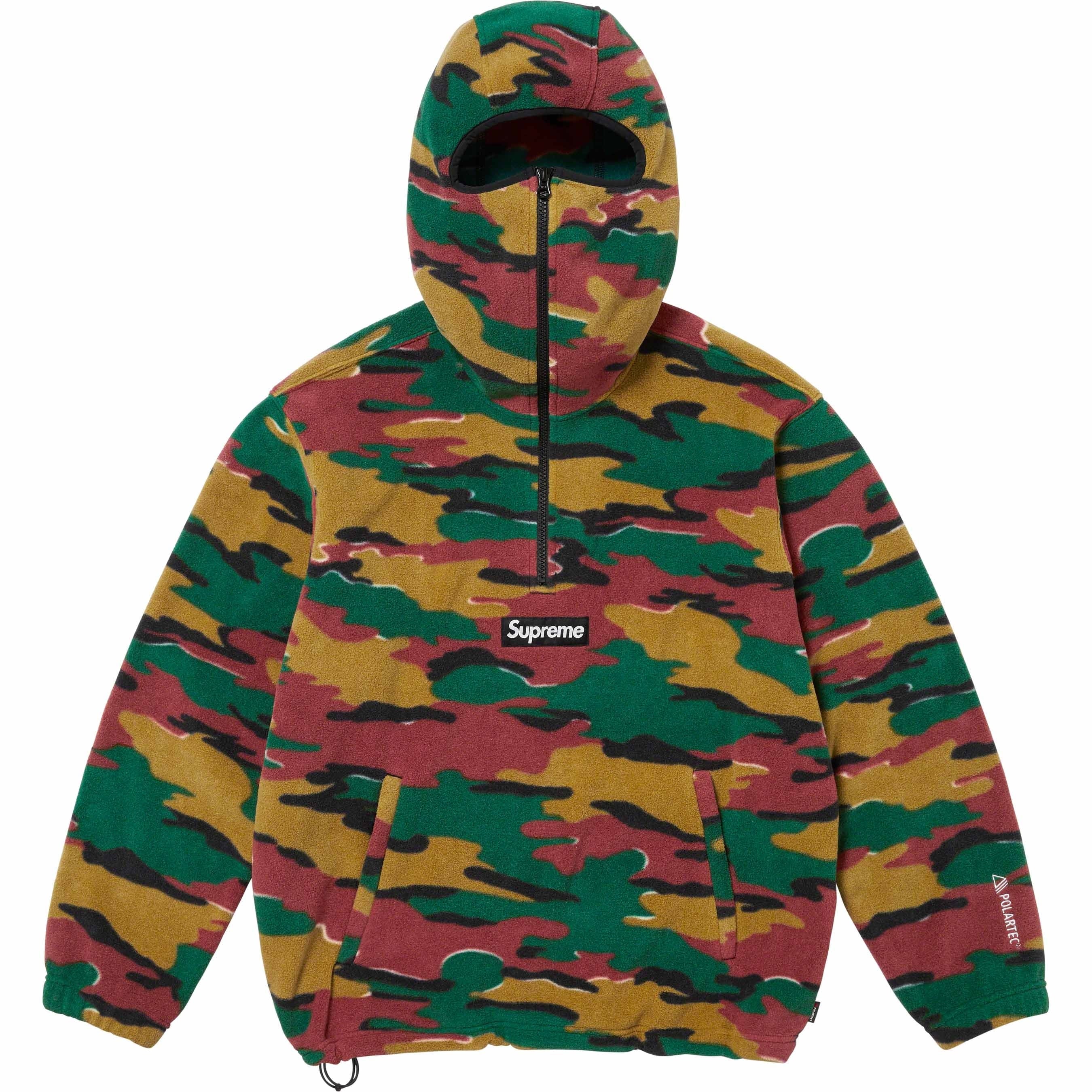 Polartec® Facemask Half Zip Hooded Sweatshirt view 10